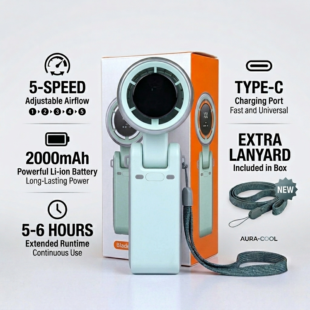 High Speed Handheld Turbo Fan 101